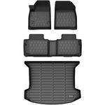 AUTOBULL Floor Mats & Cargo Liner Compatible with Cd T5 2017-2024, All Weather Protection 1st, 2nd Row and Trunk Mat Combo Packs, Black