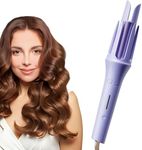 Automatic Hair Curler - Curling Tongs 32mm with 3Temps Fast Heating Curling Iron 360° Rotating Professional Hair Curler for Long & Short Hair Styling
