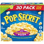 Pop Secret Popcorn, Movie Theater Butter, 30 Count