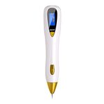 Generic Gold: Konmison Upgraded 9 Level Output Laser Tattoo Removal Pen LCD Display Sweep Mole Spot Freckle Wart Tag Remover Skin Beauty Tool