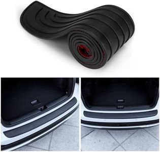 EINESIN Protezione in Gomma per Paraurti Auto, Strisce Antigraffio per Paraurti Auto, Protezione Paraurti Posteriore Auto, Paracolpi Paraurti Posteriore per Auto Camion(104 x 9 cm)