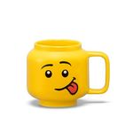 LEGO Ceramic Mug Large - Silly - 530 ml | Perfect Mug Gifts for Men Mugs for Kids and Women Cool Fun and Unique Cup for All Ages Dishwasher Safe