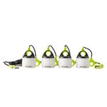 Goal Zero Light-A-Life Mini Chainable LED Lights, 4 Pack, with Color Shades