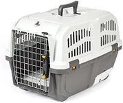 Midwest Homes for Pets Skudo 24” Plastic Cat Carrier with Integrated Litter pan