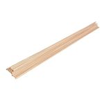 Pitsco Education 52734 Balsa Wood, 1/8" x 1/8" x 36" (Pack of 50)