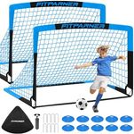 Kids Soccer Goals for Backyard Set 