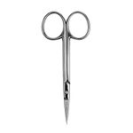 SINGER 4 Inch Forged Embroidery Scissors with Extra Curved Tip, 1 Pair