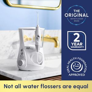 Waterpik Ultra Water Flosser – White Electric Oral Irrigator