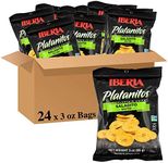 Iberia Lightly Salted Plantain Chips, 3 Ounce (Pack of 24)