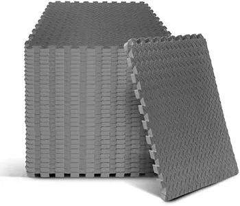 Foam - EVA Foam Interlocking Mats - Grey - 3/4" Thick, 120 Square Feet