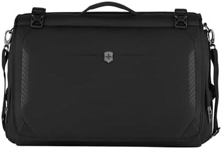 Victorinox Crosslight Garment Bag - Travel Bag for Hanging Clothes - Includes Mesh Pockets & Hanger Loop - Premium Travel Essentials - Black