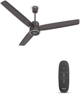 Havells FAB BLDC LED Ceiling Fan 1200 mm, 5 star, LED Speed Indicator, 380 RPM, Up to 65% Savings,Reverse Rotation,4 Speed Modes,Low Wattage 30W,Low Noise,Air Flow:235 CMM, 3 Year Warranty,Cocoa Brown