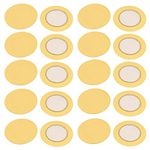 uxcell uxcell20pcs 35mm Diameter Piezo Discs Piezoelectric Ceramic Copper Buzzer Film Gasket