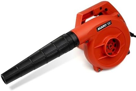AGARO Galaxy Electric Blower, Blow Rate 2.8 m3/Min, Copper Motor, 13000 RPM, Professional Quality, Clears Away Dust Particles from Furniture, Cars, Windows & Other Rigid Surfaces, 600W, Red