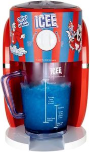 ICEE Snow Cone Machine – Officially Licensed Ice Shaver & Slushie Maker, Frozen Drink Maker for Kids & Adults, Homemade Slushies, Party & Summer Treats, Countertop Appliance