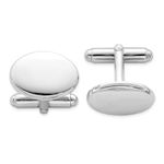 925 Sterling Silver Oval Cuff Links Mens Cufflinks Link Collar Stay Fine Jewelry For Dad Mens Gifts For Him, Sterling Silver