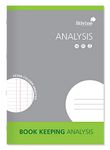 Silvine A4 Book Keeping Analysis, 32 Pages Printed 'Analysis' 7 Columns - Ref SJA4A