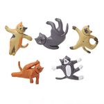 Kikkerland Cat Yoga Magnets (MG89)