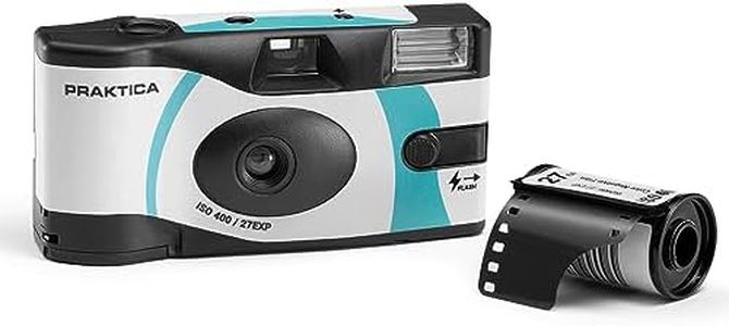 Praktica Disposable Camera Single-Use with Film and Flash – 27 photos, for weddings, gatherings, travel and more