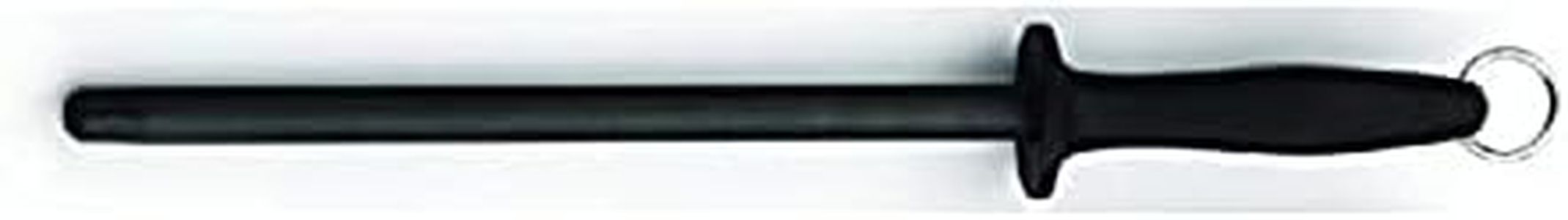 Rockingham Forge Black Ceramic Sharpening Rod with Plastic Handle, 11”, 28cm