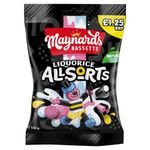 Maynards Bassetts Sweet Bags 10 x 130g (Liquorice Allsorts)