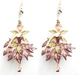 Christmas Pixies Set of 2 Pixie Fairies Angels Resin Tree Decorations