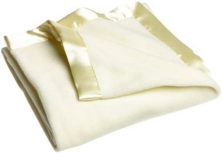 Cashmere Boutique: 100% Pure Cashmere Baby Blanket (Color: Off White, Size: 36" x 44")