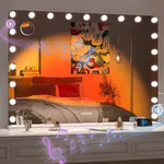 Hasipu 41"x30" Vanity Mirror with L