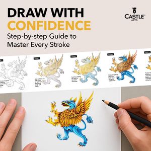 Castle Art 72-Color Pencil Set – Artist Quality Coloring Pencils