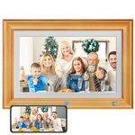 KODAK Digital Photo Frame 14.1 Inch Digital Pictures Frame WiFi Full HD IPS Touch Screen Electronic Photo Frame Cloud with App, 32GB Memory, Automatic Rotation, Image Sharing, Music, Videos