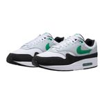 Nike AIR MAX 1-White/Stadium Green-Pure PLATINUM-BLACK-FN6952-100-7UK