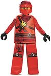 Disguise Children's Prestige Kai Ninjago Lego Costume, Medium