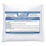 Elixir Gardens Epsom Salts (Magnesium Sulpate) Medical Organic FCC Food Grade | 200g