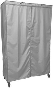 Formosa Covers Storage Shelving Unit Cover, fits Racks 48" W x18 D x 72 H (Cover only Grey Color)