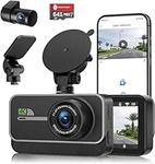 Dash Cam Front and Rear,4K+1080P Wi