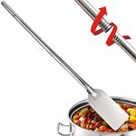 ARC WS121 48 Inch Stainless Steel Mixing Paddle with Threads Removable Handle Long Stir Paddle for Large Batch Cooking Crawfish Boil and Brewing Beer