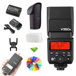 GODOX V350N TTL Flash for Nikon 1/8000s GN36 HSS 0.1s-1.7s Recycle Time w/2000mAH Battery 500 Times Full Power Flash for Nikon D500 D3100 D3200 D3300 D3400 D5300 D5600 D7100 D7200 D7500 (V350-N)