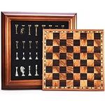 AMEROUS 14 inches Wooden Chess Set 