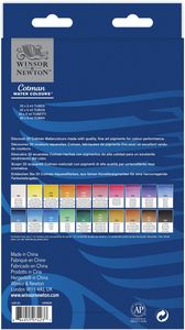 Winsor & Newton Cotman Watercolour Paint Set – 20 x 5ml Tubes