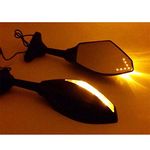 Speedwav LED Turn Signal Mirror For All Model Motorcycle For Led Mirror 81