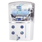 KENT Grand RO Water Purifier | 4 Years Free Service | RO + UV LED + UF + TDS Control | ISI Marked | Extra 1000 Off on Exchange | 8L Tank | 20 LPH Flow | White