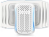 Clarifion - DSTx 2.0 Portable Air Purifier (6 Pack) - Plug In Air Ionizer HEPA Air Filter, Mini Personal Air Purifiers For, Bedroom and Pets Helps With Dust, Smoke, Airborne Dust and Odors