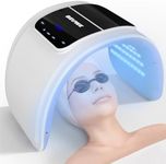 Red-Light-Therapy-for-Face，Led Face Mask Light Therapy Red & Blue Rejuvenation Tool SPA Equipment Led Neck Body Hand Mask for Skincare at Home