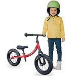 Banana GT Balance Bike for 1-5 Year Old Kids - Bicycle for Kids - First Cycle for Toddler Boys and Girls - 12 Inch Baby Bike - Easy Learn Bike Riding - Ideal Kids' Training Bikes (12 inches, Red)