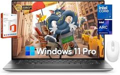 Dell XPS 15 Business Laptop - Windows 11 Pro & Lifetime Microsoft Office, 15.6" FHD+ Display, CPU i7-13620H (10 core), 32 GB DDR5, 1 TB SSD, Arc Graphics A370M, WiFi 6, Backlit Keyboard, with Mouse