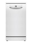 Bosch SPS2IKW01G Series 2, Free-standing dishwasher 45 cm White