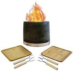 Roundfire Tabletop Fire Pit with Sm