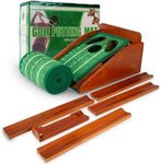 GOTOSOBAY Putting Green Indoor,Golf Putting mat with Auto Ball Return – Premium Golf Putting Mat for Home, Office, or Outdoors – Perfect Golf Gift for Men & Women, Practice Anywhere