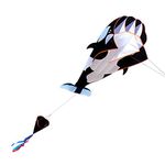 Lixada 3D Kite Huge Frameless Soft Parafoil Giant Whale Flying Kite