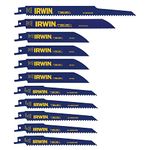 Irwin Industrial Tools 4935496 11-Piece Recip Saw Blade Kit with Bonus Blade Bag